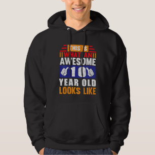 Kinder, so sieht ein Phantastisches 10-jähriges Ki Hoodie