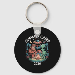 Kinder Sommercamp 2026 Alien Bigfoot Regie Crew Schlüsselanhänger