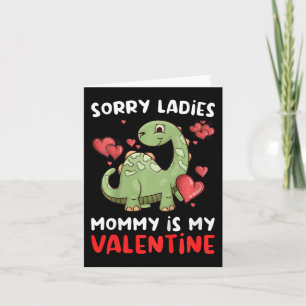 Kinder Sorry Ladys Mommy ist mein Valentinstag Nie Karte