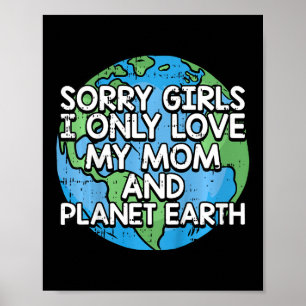 Kinder Sorry, Mädchen ich nur Liebe meine Mama Ear Poster