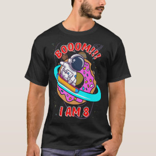 Kinder Spaceman Geburtstag 8 Jahre alt 8. Geburtst T-Shirt
