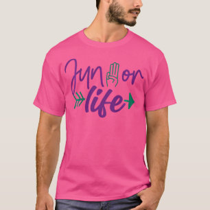Kinder Spaß für das Leben Mädchen Pfadfinder Junio T-Shirt