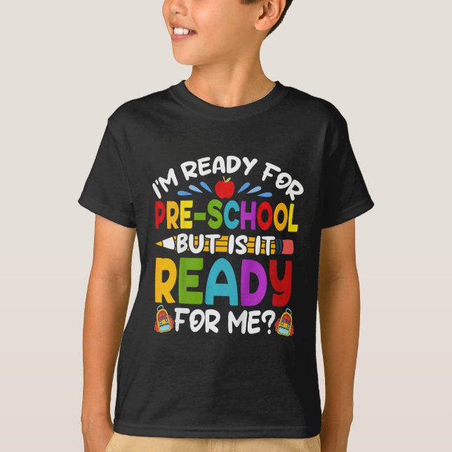 Kinder Spaß im Vorschulalter T-Shirt (Vorderseite)