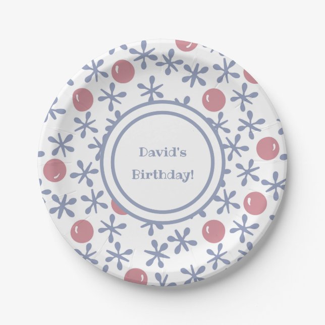 Kinder Spaß Jack Spiel Geburtstag Pappteller (Vorderseite)