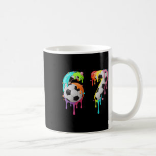 Kinder Spaß Meme 67 Nummer Sechs 6 Sieben 7 Eiscre Kaffeetasse