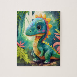 Kinder Spaß Spiel farbenfroh Niedlicher Dinosaurie Puzzle