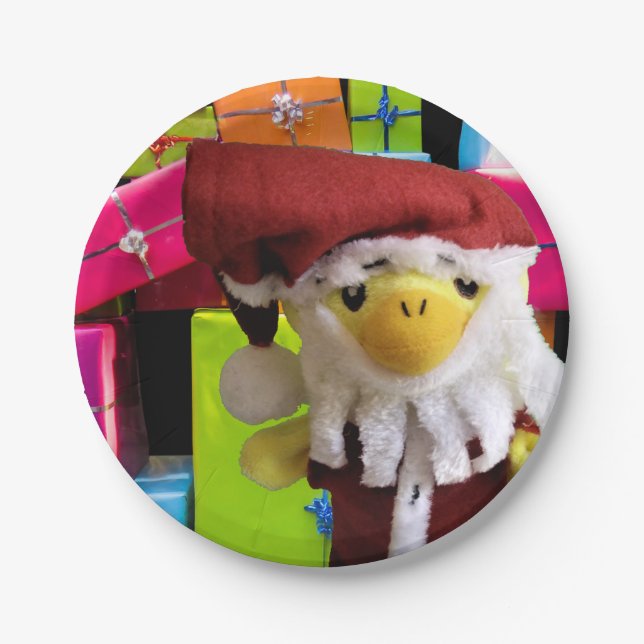 Kinder Spaß Weihnachten Pappteller (Vorderseite)