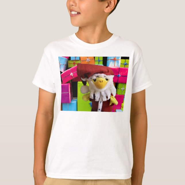 Kinder Spaß Weihnachten T-Shirt (Vorderseite)