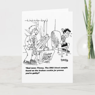 Kinder spielen Anwalt Karte