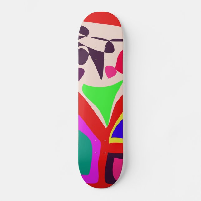 Kinder spielen skateboard (Vorderseite)