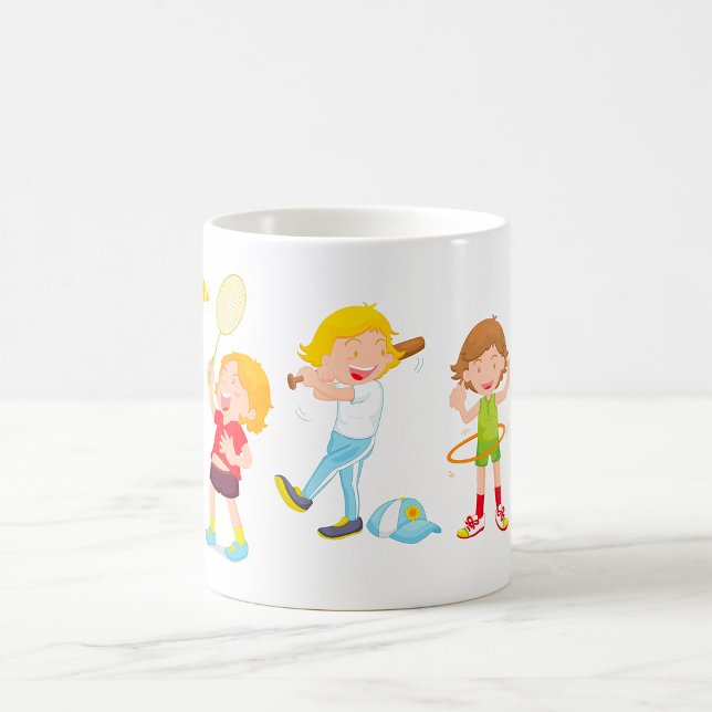 Kinder Sport Kaffeetasse (Von Creator hochgeladen)