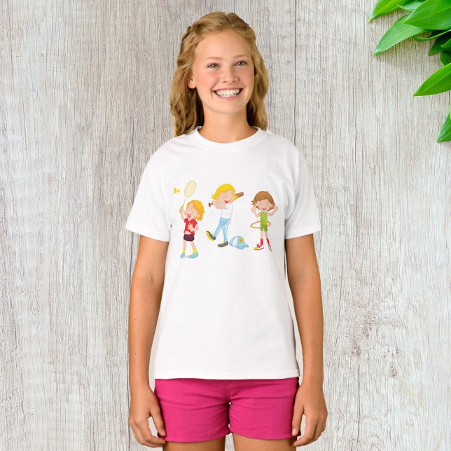 Kinder Sport T-Shirt (Von Creator hochgeladen)