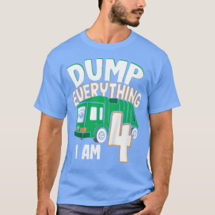 Kinder springen alles Im 4 - Junge 4. Geburtstag M T-Shirt