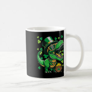Kinder St. Patrick's Day Dinosaur Saint Pattys Tre Kaffeetasse