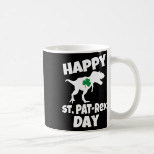 Kinder St. Patricks Day Dinosaurier T-Rex Lustiger Kaffeetasse