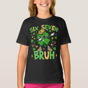 Kinder St. Patricks Day Sechs Sieben T-Shirt