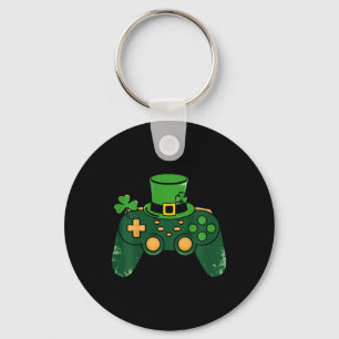 Kinder St. Patricks Tag Gamer Spielcontroller Nelk Schlüsselanhänger