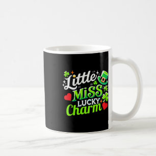 Kinder St. Patricks Tag Mädchen Kleinkind Shamrock Kaffeetasse