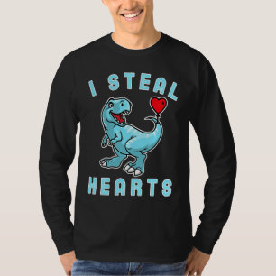Kinder stehlen Herzen Trex Dino Süßer Baby Junge V T-Shirt