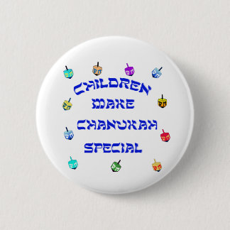 Kinder stellen Chanukah Special-Knopf her Button