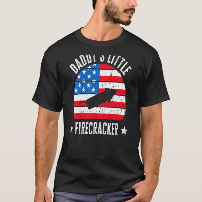 Kinder sterben den kleinen Firecracker am 4. Juli  T-Shirt (Vorderseite)