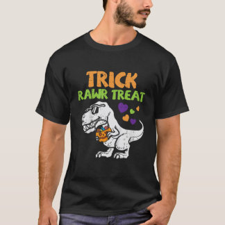 Kinder Streich Rawr behandeln Dinosaurier Trex Kle T-Shirt