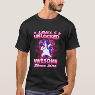 Kinder Stufe 5 Phantastisch seit 2016 Dabbing U T-Shirt