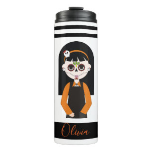 Kinder Sugar Skull Girl Thermosbecher
