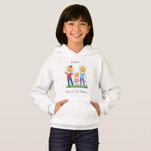 Kinder Sweatshirt/Hemd Genießen Sie die kleinen Di Hoodie