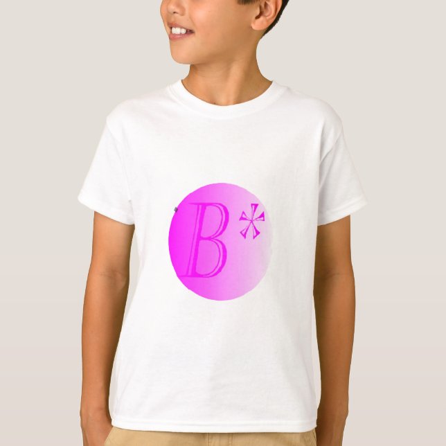 Kinder T - Shirt B Stern (Vorderseite)