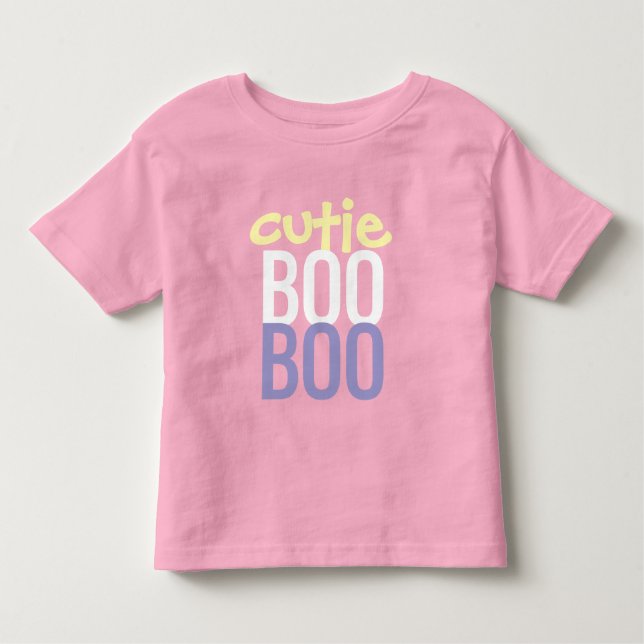 Kinder-T-Shirt: HALLOWEEN Cutie Boo #7 Kleinkind T-shirt (Vorderseite)