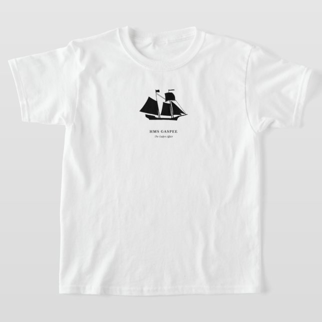 Kinder-T-Shirt — HMS Gaspee T-Shirt (Ablage )