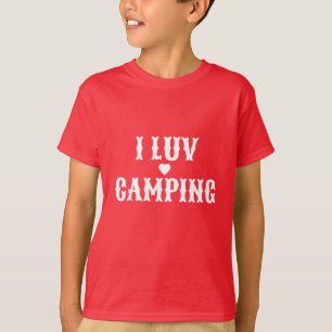 Kinder T - Shirt I Luv Camping