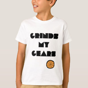 Kinder T - Shirt lustig sagt: "Grindet meine Gänge