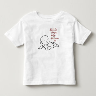 Kinder-T-Shirt – Minimalistisches süßes Baby-Linie Kleinkind T-shirt