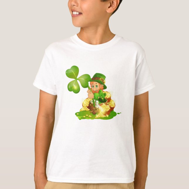 Kinder T - Shirt-St. Patrick's Day T-Shirt (Vorderseite)