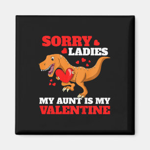 Kinder Tante Valentinstag für Tante ist mein Valen Magnet