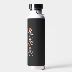 Kinder tanzen Skelett Halloween Trinkflasche