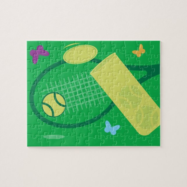 Kinder-Tennis-Puzzle Puzzle (Horizontal)