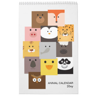 Kinder Tierkalender Kalender