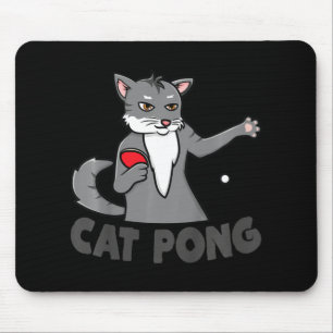 Kinder Tischtennis Katze für Jungen und Mädchen Mousepad