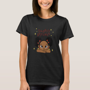 Kinder Tochter Daddys Prinzessin Mädchen erster Va T-Shirt