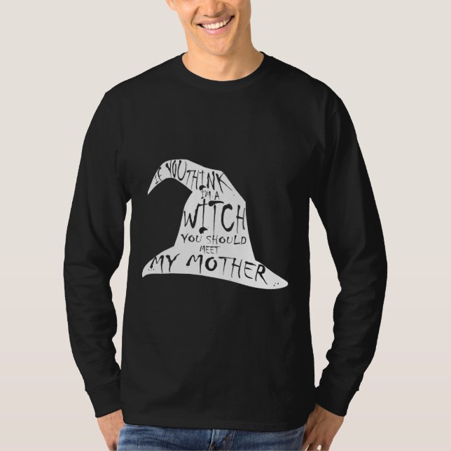 Kinder Tochter Für Mutter Salem Hexe Basic Gothic  T-Shirt (Vorderseite)
