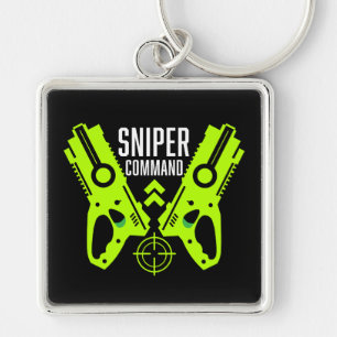 Kinder Toy Gun Battle Weihnachten Schlüsselanhänger