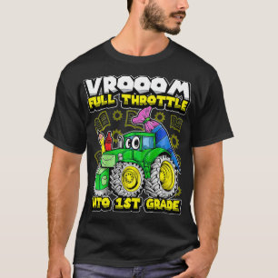 Kinder Tractor erster Klasse VROOM erster Schultag T-Shirt
