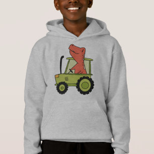 Kinder-Traktor mit Trex-Bauer Hoodie