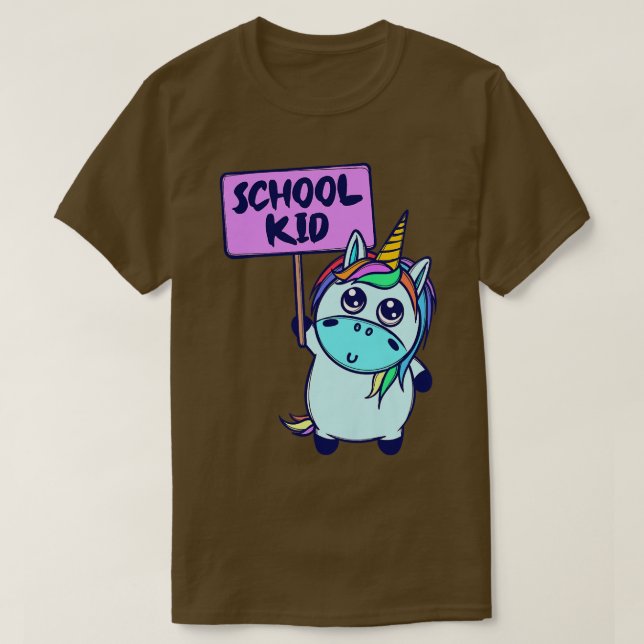 Kinder Trendy Statement School Schüler lernen T-Shirt (Design vorne)