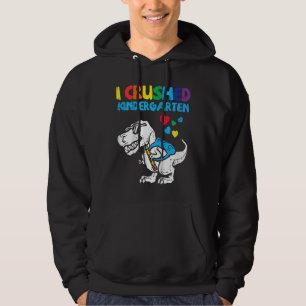 Kinder Trex I zerkleinerte Kindergarten Letzten Ta Hoodie