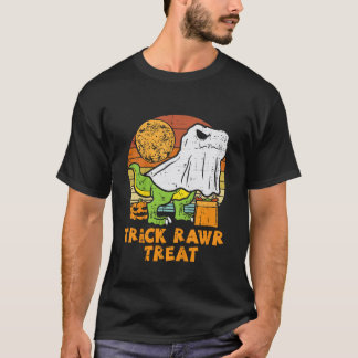 Kinder Trick Rawr Treat Geist Dino Trex Kleinkind  T-Shirt