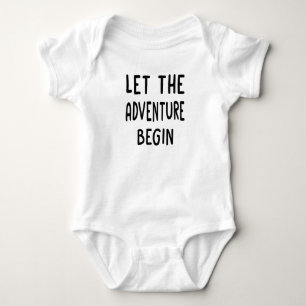 Kinder- und Babys Ecke - DER ABENTEUER BEGINNT Baby Strampler